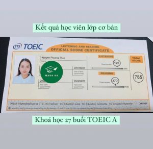 phuong thao toeic a