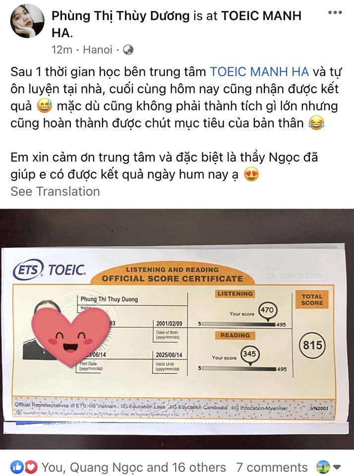 Phùng Thị Thuỳ Dương - 815/990 - 14/6/2023 5 355331934 250077544432466 1947980022933802475 n